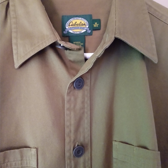 😀 CABELA'S MEN'S SHIRT M-REG PREOWNED OUTDOOR GEAR - Picture 3 of 7